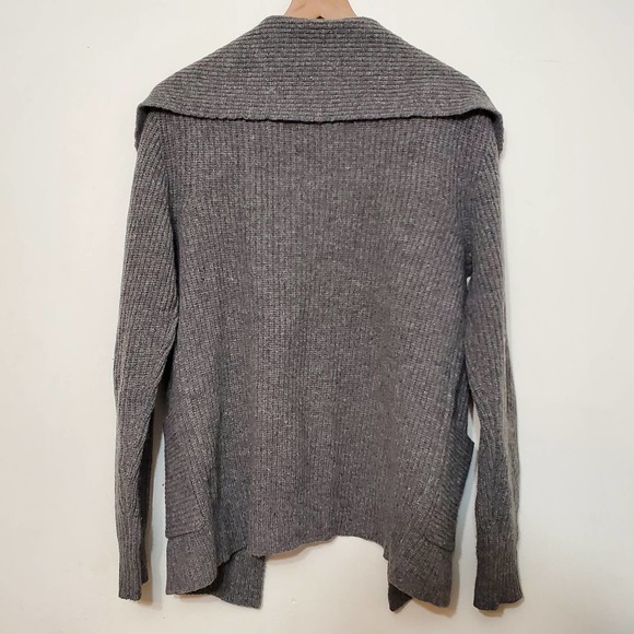 AllSaints Spital Fields Alpaca Blend Gray Cardigan - Picture 4 of 6